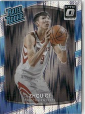 2017-18 Donruss Optic Basketball Rated Rookie RC Zhou Qi Houston Rockets #151