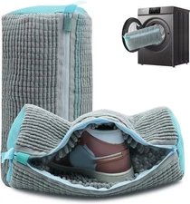 2Pcs Shoe Washing Machine Bag Cleaning Bag for All Shoe Types Laundry Shoe Bag