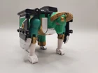 Vintage 1996 Bandai Power Rangers Zeo Green Zeo Zord IV Transforming Action