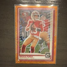Panini 2024 Donruss Optic Football Brock Purdy 49ers #170 Orange Scope /79