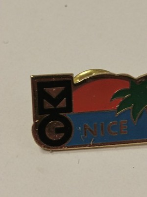 Pin's alt Retro Nizza - Badge Sammlung Vintage Stadt Côte d Azur Frankreich