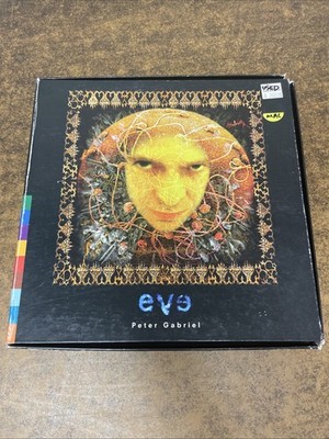 PETER GABRIEL EVE PC Mac CD ROM + Picture Book Box Set , Vintage 1996