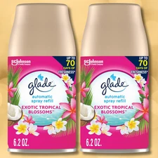 Automatic Spray Refill, Air Freshener for Home and Bathroom, Exotic Tropic