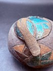 Vintage Folk Art Pottery Duck Bowl Stash Box Sculpture — photo 3