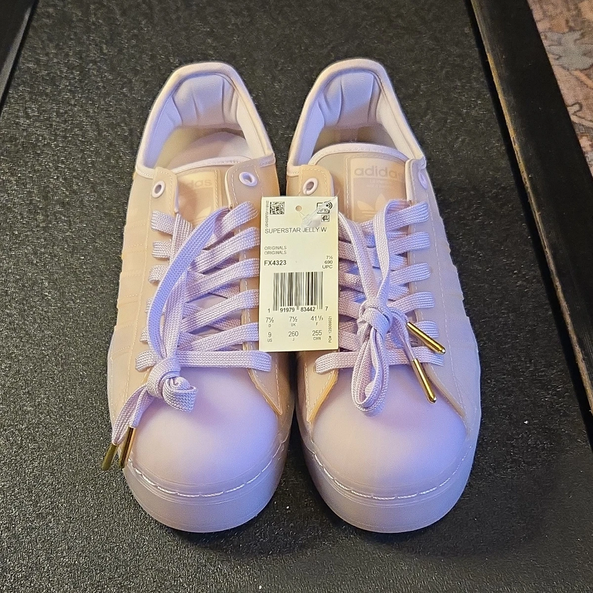 Adidas Superstar White Purple Tint W for sale | eBay