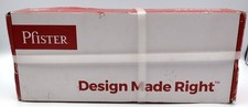 Pfister G127-1000 Pfirst 2-Handle Wallmount Kitchen Faucet Spout Polished Chrome