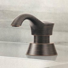 Delta Soap Dispenser w/ Bottle Venetian Bronze With Pump And Bottle