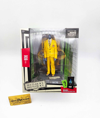 Movie Maniacs Beetlejuice - Bob the Shrinker PVC Statue 16cm McFarlane NEU OVP
