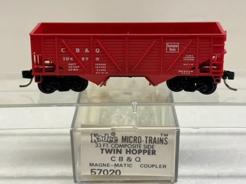 Micro trenes Kadee escala N MTL 57020 Burlington Route CB&Q 194573 tolva | Zustand: New