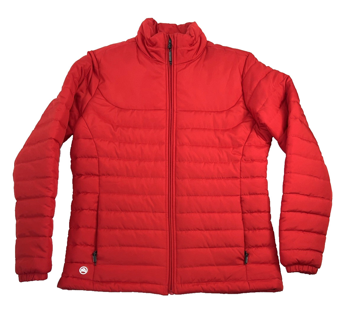 STORMTECH Performance Full Zip Up Red Quilted Puf… - image 1
