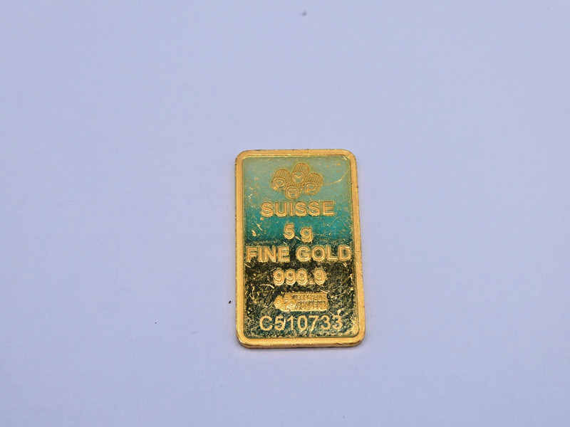 PAMP Suisse Lady Fortuna (5) Gram .9999 Gold Bar. C1462