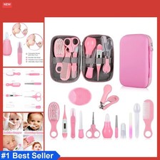 Baby Grooming Kit 14 in 1 Newborn Infant Care Set Hair Brush Comb Nail Clipper
