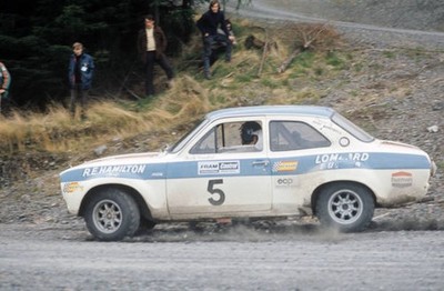 Adrian Boyd Robert McBurney Ford Escort MkI Welsh Rally May 11 1973 Old Photo 7