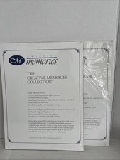2 Packs CREATIVE MEMORIES 12x15 Page Protectors  15 Sheets Each  NEW