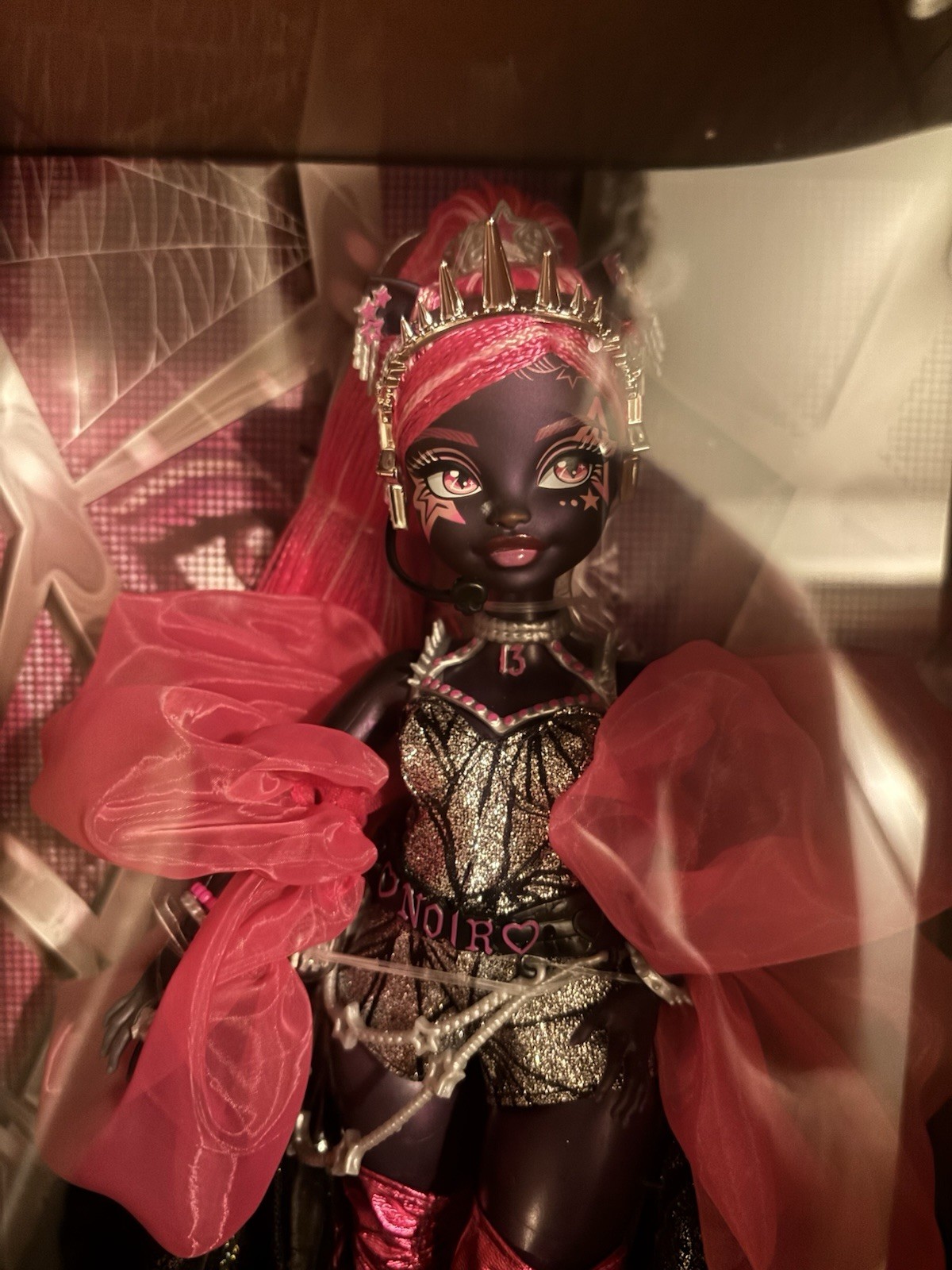 Monster High 2025 Fang Vote Catty Noir Doll Mattel Creations