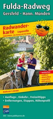 Fulda-Radweg, Gersfeld - Hann. Münden