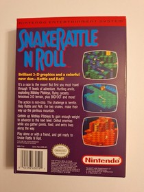 Snake Rattle N Roll Nintendo NES