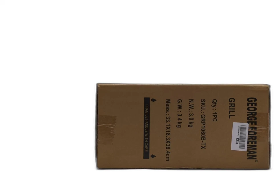 George Foreman 4-serving Removable Plate Electric Grill And Panini Press, George - Image 3 of 4