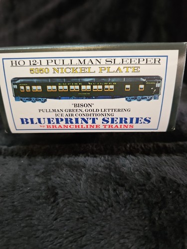 Branchline HO 12-1 Pullman Dormitorio 5350 PLACA DE NÍQUEL "BISONTE"  | Condition: New