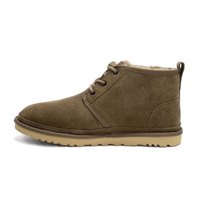 Men's UGG Neumel Suede Sheepskin Lined Winter Boots NEW