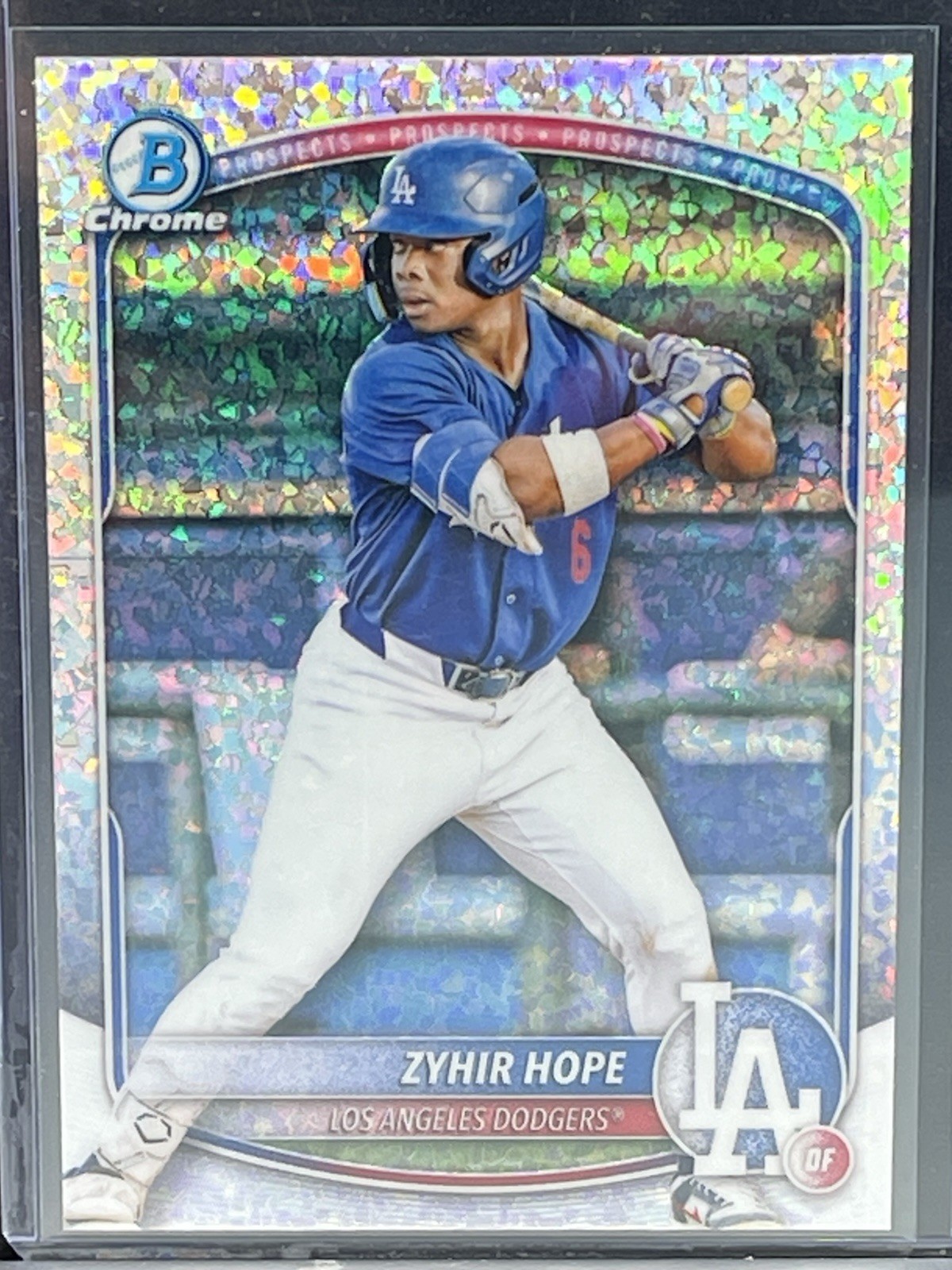 2025 Bowman Chrome Zyhir Hope Prospect Mini-Diamond Refractor  #BCP-2