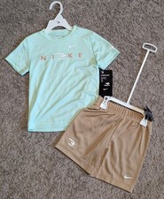 NWT NIKE Boys Size 4T Athletic Shirt  Shorts 2pc. Outfit Retail: 40