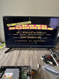 The Incredible Crash Dummies - Nintendo NES Cartridge with Sleeve PAL Free Post