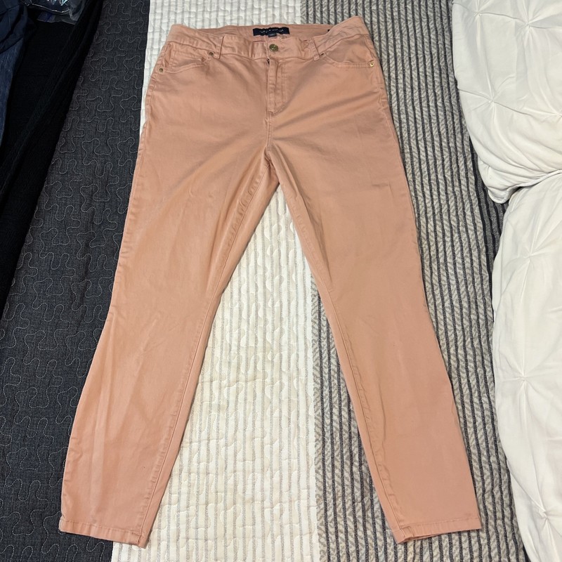 Tommy Hilfiger Women's Madison Skinny Ankle Stretch Pants Size 12