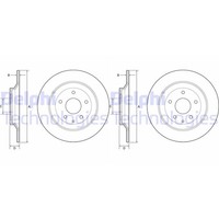 2X Delphi Bremsscheiben 303Mm Voll Hinten Passend FÜR Mazda CX-30 CX-5 MX-30 |