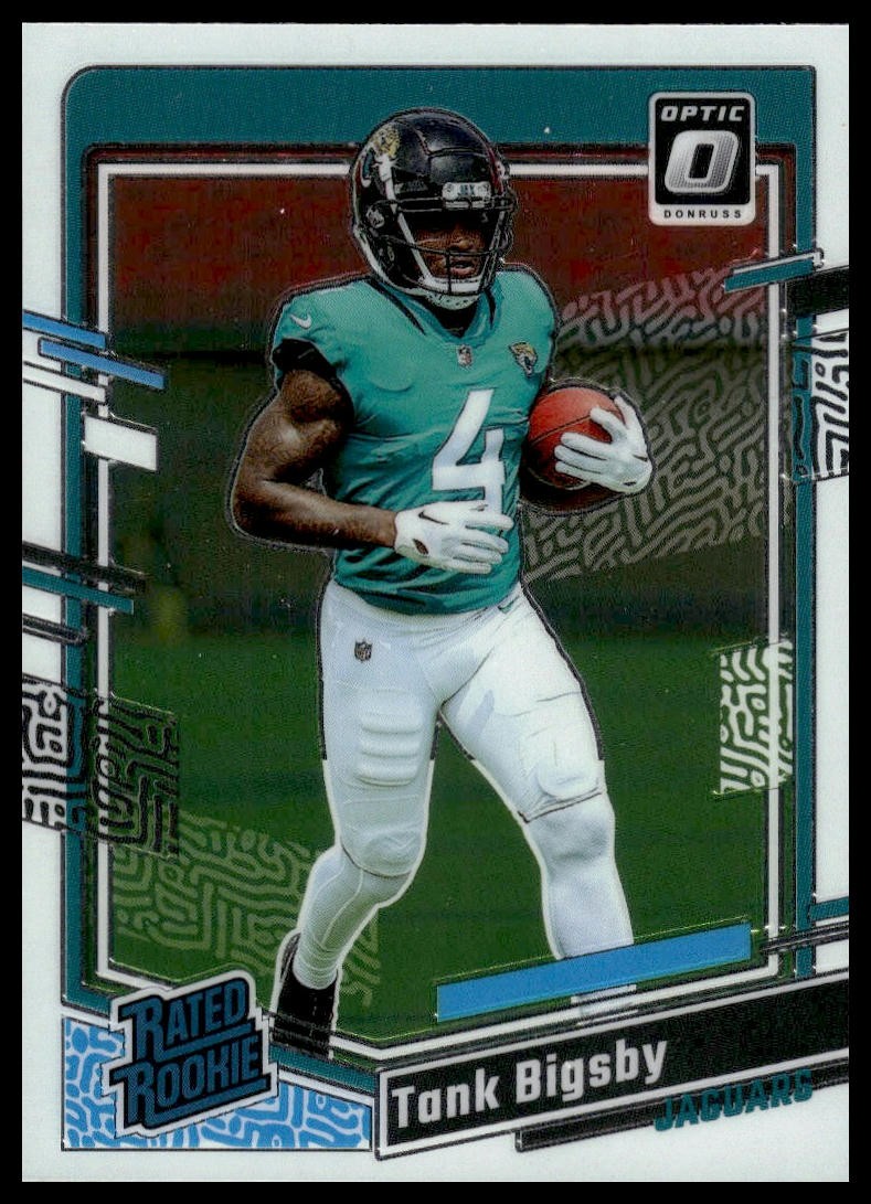 2023 Donruss Optic #252 Tank Bigsby RC Jacksonville Jaguars NM+