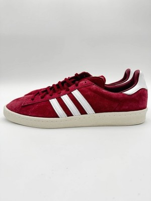 Adidas Men s Campus 80 Originals Size 12.5 Burgundy/White |FZ6152|