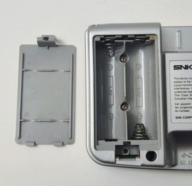 Neo Geo Pocket Color SNK Silver Console TESTED W New Batteries SEE DTLS