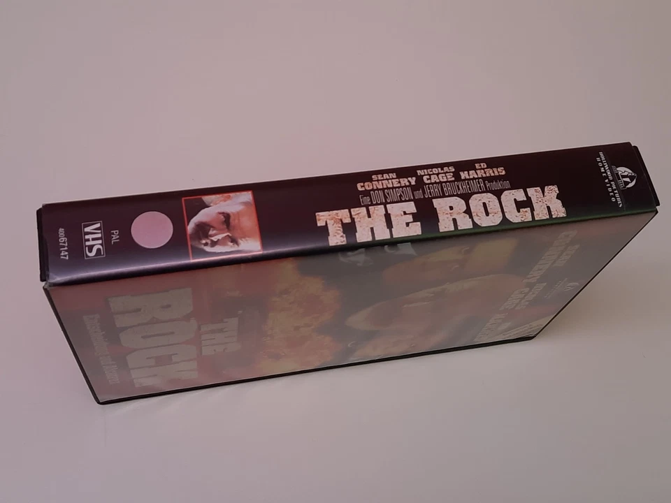 The Rock - Fels der Entscheidung VHS German PAL Video Sean Connery Nicolas Cage - Bild 3 von 4