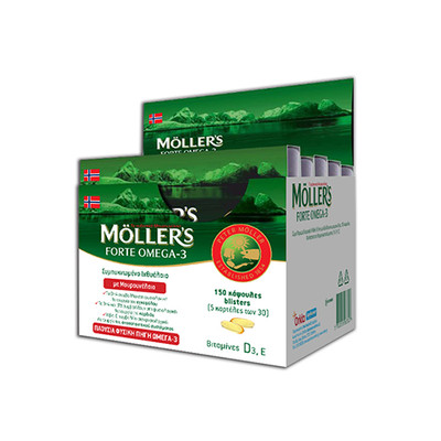 Moller s Forte Omega-3 150caps