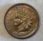Key Date 1909 S Indian Head Cent Extra Fine