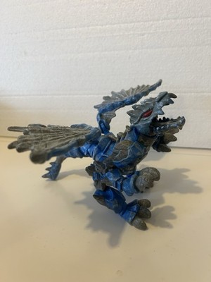 Vintage Mega Bloks Dragons Fire & Ice Frost Dragon 9893 nur Actionfigur