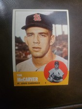 1963 Topps Baseball #394 Tim McCarver NM/MT