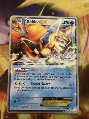 Keldeo EX (Van Wagner) 49/149 World Championship 2015 Pokemon TCG MP