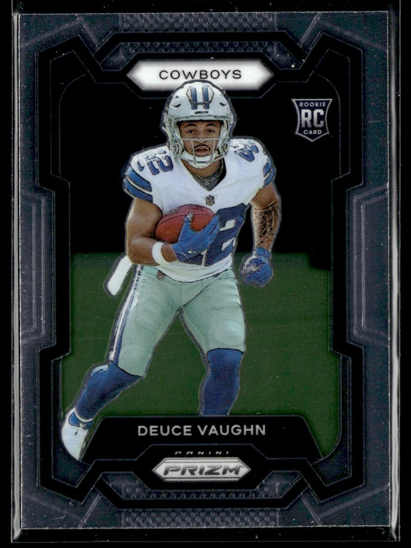 2023 Panini Prizm Deuce Vaughn RC Dallas Cowboys #324