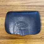 Rare Civil War USN Cannoneer Fuse Box New York Navy Yard NY 1863' Leather Pouch