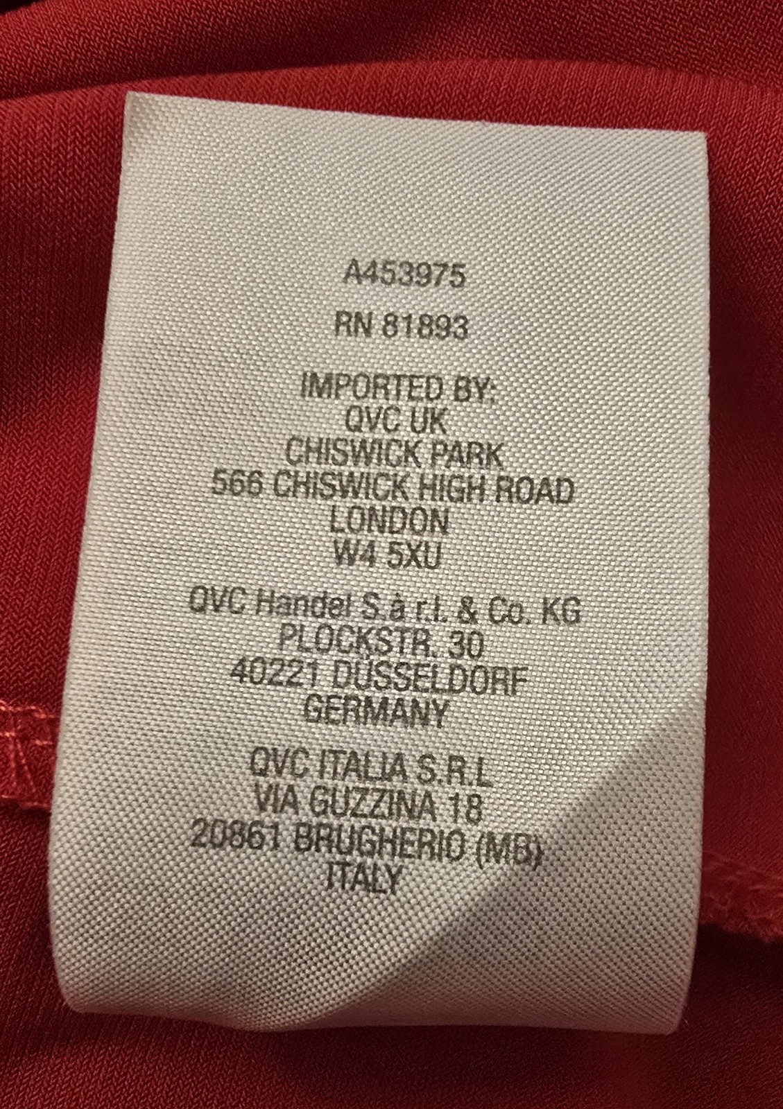 Susan Graver Modern Essentials Solid Red Stretchy… - image 5