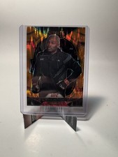 2023 Panini Select UFC #62 Derek Brunson Orange Flash Prizm