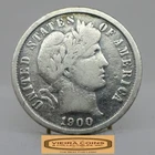1900 Barber Silver Dime, 90% Silver - #C58943NQ