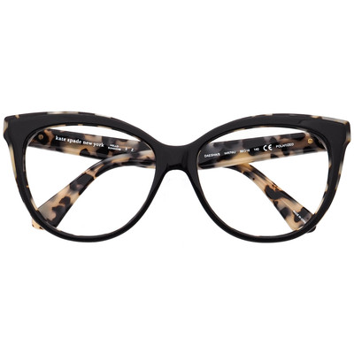 Kate Spade Daesha/S Black Tortoise Cat Eye Sunglasses Frames Only WR7WJ 56mm Kate Spade Daesha/S K3000252 sunglasses for women in Black  main image 4