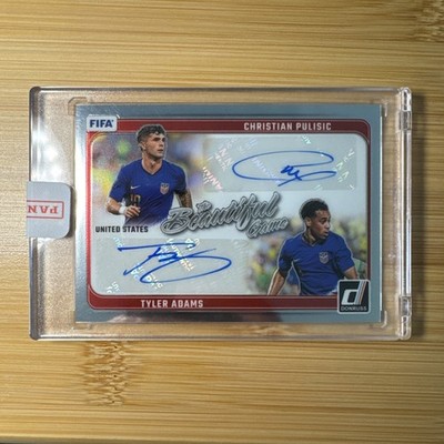 2024-25 Donruss Pulisic Adams Beautiful Game Dual Auto Base USMNT Panini Sealed 