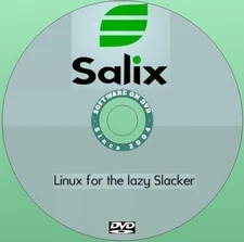Latest New Release Salix OS Linux Operating System for PC on DVD