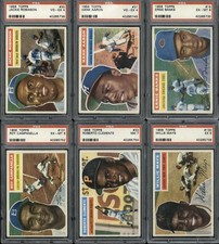 1956 Topps Baseball Complete Set 340/340 Mid Grade PSA Mays Aaron Robinson