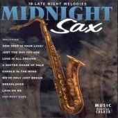 MUSIC CD ALBUM Various Artists - Midnight Sax (1996)