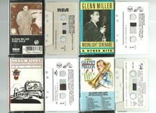 4 Glenn Miller cassette's Cassette lot VG-EX CONDITION...