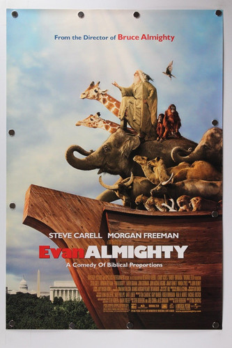 Evan Almighty 2007 Double Sided Original Movie Poster 27" x 40"
